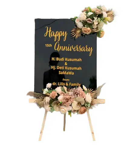Papan Bunga Akrilik Belik