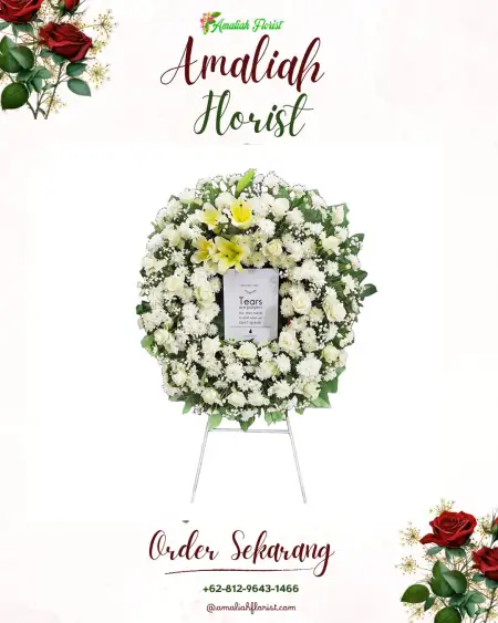 Krans Bunga Duka Belik