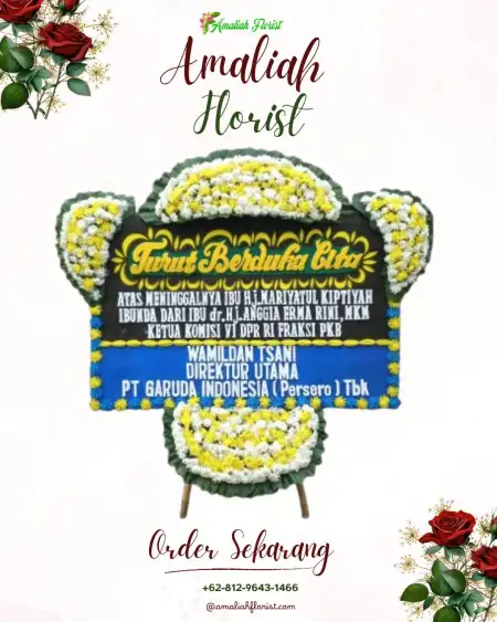 Papan Bunga Duka Belik